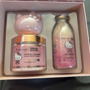 Hello Kitty Pink Crystal Cleanse Set